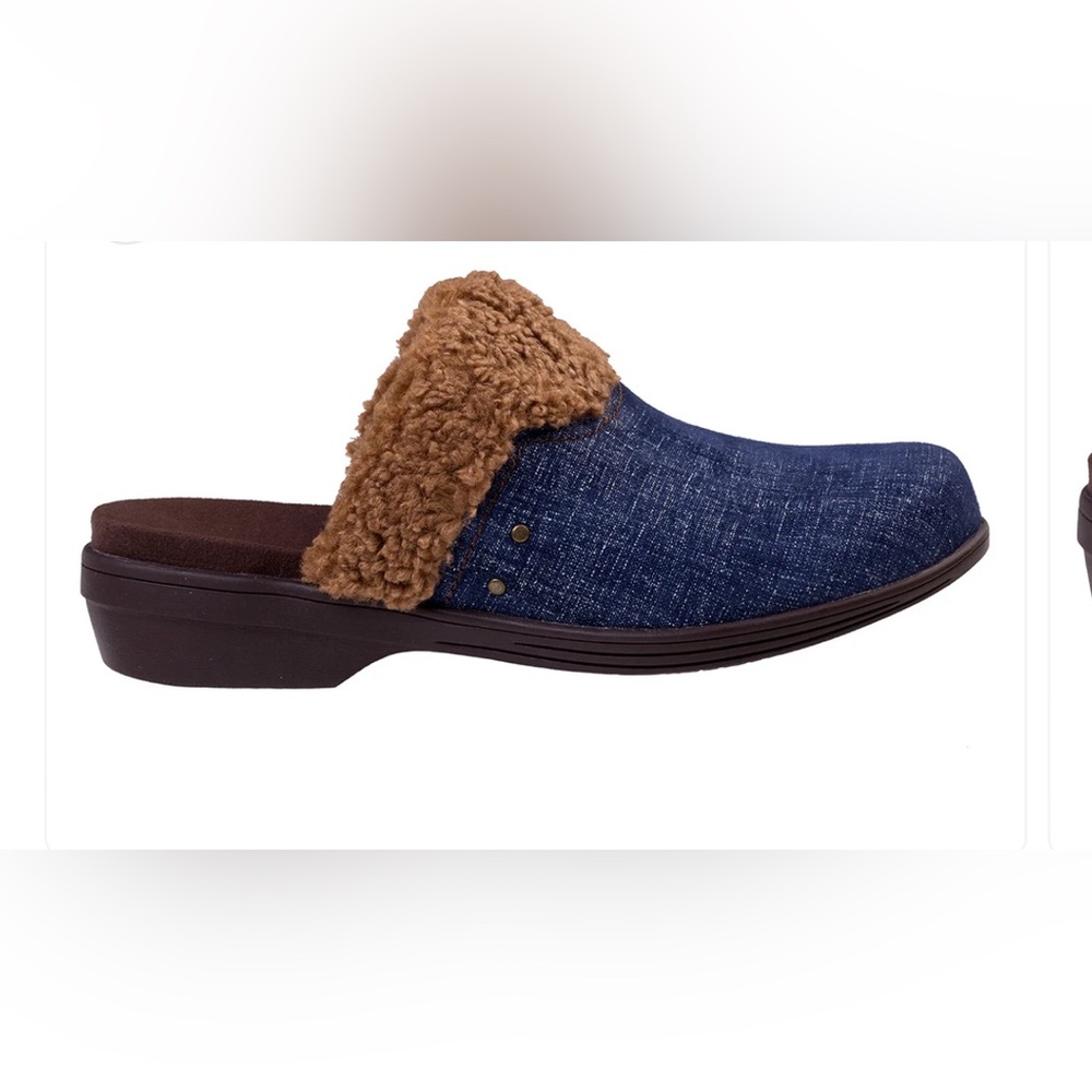 Spenco Women's Northridge Cozy Clog, Navy,